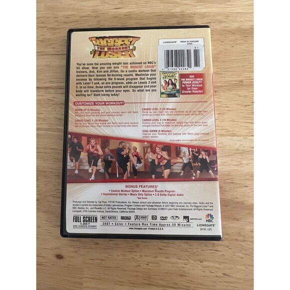 The Biggest Loser Cardio Max DVD Workout Program - Picture 4 of 4